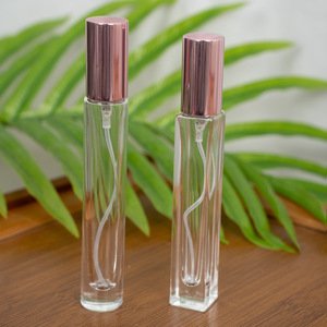 Botella de Perfume de Vidrio Transparente Redonda de 10 ml, Portátil, Tamaño de Viaje, Botella Vacía con Atomizador, Muestra Cosmética, En Stock - Product Image 3