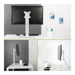 ขาตั้งจอทีวีแบบตั้งโต๊ะ (6 กก.) VESA 100 x 100 สีขาว ICA LCD 260 - Product Image 5