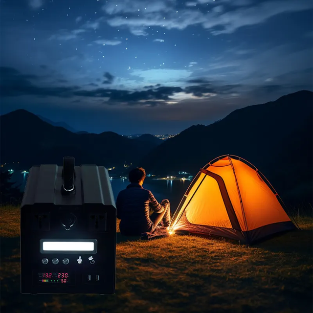 1000W All in One Portable Power Station for Outdoors Camping Travel Hunting Emergency