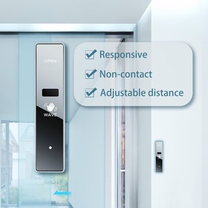 Sensor de Puerta Automático Inalámbrico Sin Contacto YS454R-WM/<span class=keywords><strong>BM</strong></span> de 447.6MHZ para Sistemas Modernos de Puertas Correderas Automáticas en Hospitales y Hoteles - Product Image 2