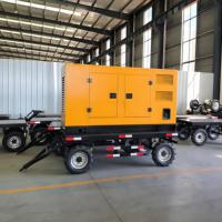 Grupo Electrógeno Diésel Portátil y Móvil, con Bajo Nivel de Ruido, Potencia de 30 a 500 Kw, Apto para Obras de Construcción
