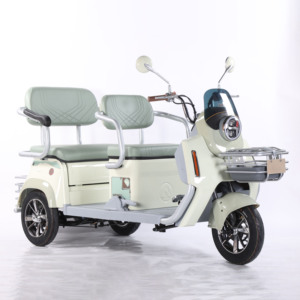Bicicleta Coche Pedicab E Utility Trike <span class=keywords><strong>Trimoto</strong></span> Scooters Carga Movilidad UTV 60V Pasajero Eléctrico Triciclo Acero Motorizado Conducción - Product Image 3