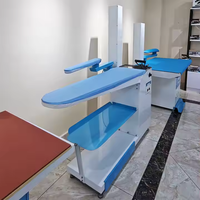 Table à repasser industrielle en forme de U à vapeur et à vide CP-Q3, en promotion