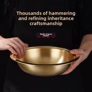 Marmite en <span class=keywords><strong>cuivre</strong></span> enfichable pour 2-3 personnes Old Beijing Special Copper Baking Dish & Pan avec cuisinière à alcool domestique - Product Image 5
