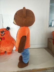 Nhân vật phim hoạt hình gấu nâu trang phục linh vật cho trẻ em bên - Product Image 4