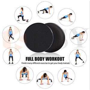 Venta al por mayor Fitness Delta discos core deslizadores de placa para ejercicio de Yoga gimnasio en casa de entrenamiento - Product Image 4