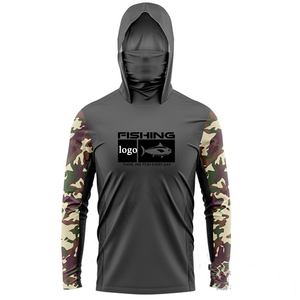 Sudadera <span class=keywords><strong>con</strong></span> Capucha <span class=keywords><strong>para</strong></span> Pesca <span class=keywords><strong>de</strong></span> <span class=keywords><strong>Hombre</strong></span> Sublimada Personalizada UPF 50+ Protección Solar UV, <span class=keywords><strong>con</strong></span> Mascarilla Integrada, Ropa <span class=keywords><strong>de</strong></span> <span class=keywords><strong>Manga</strong></span> <span class=keywords><strong>Larga</strong></span> <span class=keywords><strong>de</strong></span> Poliéster - Product Image 3