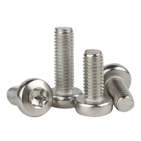Vis de sécurité à tête cylindrique Torx en acier inoxydable 304, boulons antivol M3 M4 M5 M6