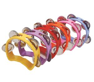 Prix <span class=keywords><strong>d</strong></span>'usine Instruments de percussion en acier inoxydable Mini <span class=keywords><strong>tambourin</strong></span> en plastique pour jouets <span class=keywords><strong>d</strong></span>'enfants - Product Image 1