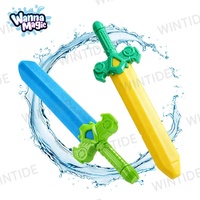 Pistolet à eau en plastique en forme d'épée, à pompe manuelle, jouet de tir à l'eau pour enfants, sûr pour la plage et la piscine, vente en gros économique WANNA MAGIC
