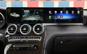 GPS de Navigation Automobile à Double Écran 12.3'' pour BENZ Classe C GLC W205 <span class=keywords><strong>C200</strong></span> C260 C300 GLC X253 NTG5.0 5.5 6.0 Multimédia Android 14.0 - Product Image 6