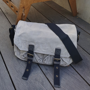 Sac messager vintage Virginland, loisirs et sport, toile de coton 16 oz, sac à bandoulière pour adolescents avec étui pour téléphone, fermeture éclair, toutes saisons - Product Image 3