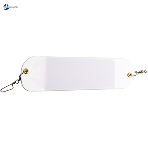 Plaque de plongée pour la pêche à la traîne, en ABS blanc, pour bateau, pêche en haute mer du saumon et de la truite, kit d'accessoires de contrôle de la profondeur - Product Image 1