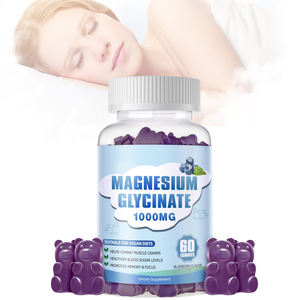 Gomitas de Glicinato de <span class=keywords><strong>Magnesio</strong></span> de 400 mg Personalizables OEM/ODM con Ashwagandha para la Relajación Muscular y Cardiovascular - Product Image 5