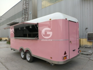 Remorques de Cuisine Mobile Concession Camion-Restaurant Entièrement Équipé Crème Glacée Pizza Café Camion Alimentaire à Vendre USA - Product Image 4