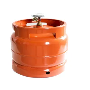 Cilindro de gas de tanque LPG de 25 libras, 9kg y 11kg, compatible con DOT EN1442