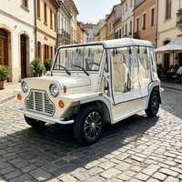 Voiture électrique Moke Beach Buggy 4 places, nouvelle conception, batterie lithium, certifiée EEC, 96V, version originale.