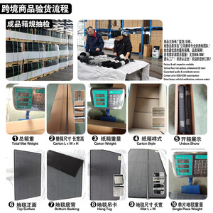 Tapete Antideslizante de PVC con Doble Raya, Rectangular, para Entrada, Absorbente, Resistente al Desgaste, para Uso Interior y Exterior - Product Image 3