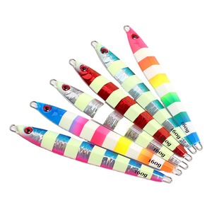 SNEDA nuevo 80g 100g120g 160g 200g rápido Vertical agua salada luminosa pesca Jigging señuelos para atún, mero, diente de perro - Product Image 1