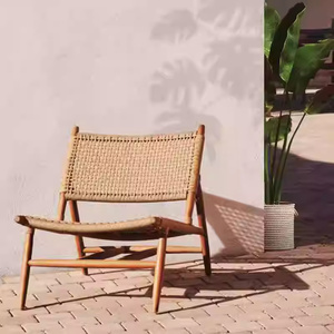 Venta Directa de Fábrica, Muebles de Jardín para <span class=keywords><strong>Terraza</strong></span> de Hotel o Villa, Sofá de Aluminio y Ratán para Exteriores - Product Image 4
