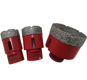 Diamant couronne 6-68mm M14 filetage sec sous vide brasé diamant forage scie cloche carreaux de céramique scie cloche pour grès porcelaine - Product Image 2