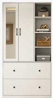 Armoires en bois modernes et convertibles, écologiques, durables, autoportantes, grande capacité, extensibles, système de rangement ajustable, sur mesure