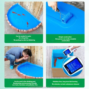Revestimiento Impermeable para Piscinas, Estanques de Peces de Colores, Material de Reparación de <span class=keywords><strong>Fugas</strong></span> en Piscinas, Paredes y Pisos de Cocinas Interiores, Baños, Pintura para Piscinas - Product Image 5
