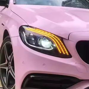 Sjc tự động phụ kiện xe hơi đèn pha laser cho Mercedes Benz C <span class=keywords><strong>Class</strong></span> W205 2015 2021 mới nâng cấp <span class=keywords><strong>S</strong></span> <span class=keywords><strong>Class</strong></span> ban ngày đèn chạy - Product Image 5