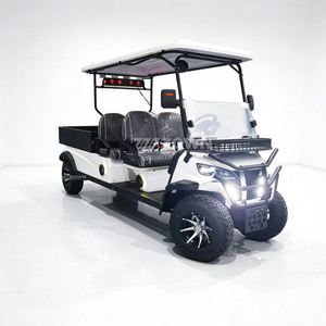 Carrito de Golf Eléctrico de 6 Plazas de Alta Calidad, Vehículo de Nueva Energía, Asientos Cómodos, Carrito de Golf de Lujo, Llantas Duraderas - Product Image 3