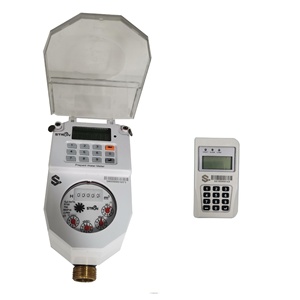 Medidor de agua inteligente <span class=keywords><strong>portátil</strong></span> Clase C <span class=keywords><strong>prepago</strong></span> con pantalla LCD y cuerpo de latón CIU - Product Image 1