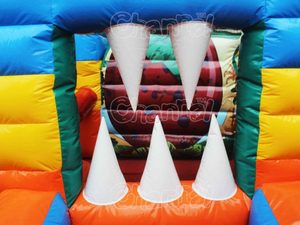 Chất lượng cao rừng trò chơi bơm hơi cho trẻ em khủng long Mê Cung thổi phồng sân chơi <span class=keywords><strong>Inflatable</strong></span> mê cung - Product Image 5