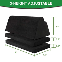 SUREWALHOME Bloc de traction orthopédique ferme Alignement de la colonne vertébrale Oreiller cervical Conception réglable Dispositif de traction Civière cervicale portable