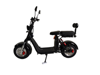 Citycoco HR4 Short Wheelbase 2000W 60V 12Ah Batterie au lithium Scooter étanche avec démarrage/arrêt Vitesse maximale de 30-50 km/h