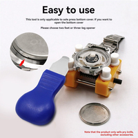 Kit de réparation de montre en plastique acier aiguille table de coupure ajusteur de sangle longueur de réglage outil de réparation de montre