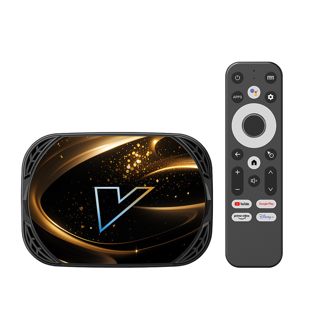 X5 Android 14 TV Box Amlogic S905A Quad Core 1000M Wi-Fi 6 4K Video Player 4GB DDR4 Set Top Box Voice Remote