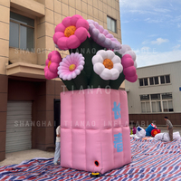 Bouquet de fleurs gonflables géantes Bouquet de fleurs gonflables pour la décoration de scènes d'événements et de fêtes Publicité