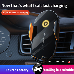 <span class=keywords><strong>Chargeur</strong></span> de voiture sans fil magnétique multifonctionnel intelligent 15W pour iPhone avec rotation à 360° et support stable pour grille d'aération - Product Image 3