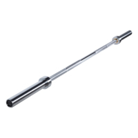 Tellus Fitness 1.8m Chrome Barbell 1500LB Olymp Barre d'acier d'haltérophilie pour l'entraînement en salle de sport et l'exercice de fitness