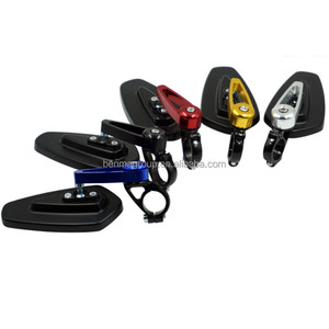 Rétroviseur latéral universel <span class=keywords><strong>de</strong></span> moto, 2 pièces, 7/8 ", <span class=keywords><strong>22mm</strong></span>, <span class=keywords><strong>embout</strong></span> <span class=keywords><strong>de</strong></span> barre en aluminium, <span class=keywords><strong>guidon</strong></span> - Product Image 6