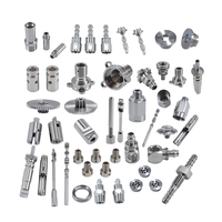 Pièces de suspension automobile personnalisées, usinage CNC 5 axes, acier inoxydable, systèmes de contrôle de la conduite, services d'usinage CNC de précision