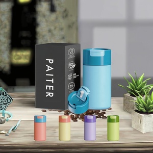 Taza de Viaje de Acero Inoxidable de 15 oz Libre de BPA, Aislamiento Térmico de 6-12 Horas, Tapa Antiderrames, Asa con Forma de Lata de Cola Clásica, Pajita - Product Image 3