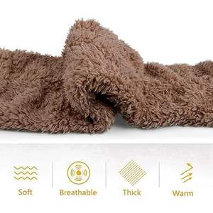 Custom Wholesale Women's Winter Thigh High Stockings Long Soft <b>Leg</b> Sleeping <b>Warmers</b> Fluffy Socks Over Knee Fuzzy Socks - Product Image 2