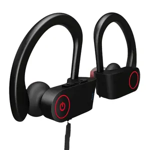 משלוח חינם 2 שנה אחריות אלחוטי ספורט אוזניות עמיד למים HD סטריאו Sweatproof אוזניות רעש ביטול אוזניות