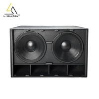 Système de son amplifié puissant H228 pour performance scénique, caisson de basses actif de 18 pouces HDL20 HDL30
