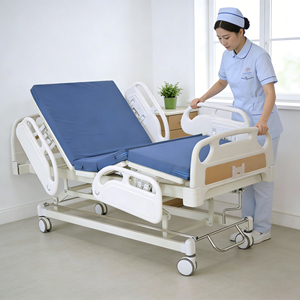Colchón Médico Eléctrico de Cinco Funciones al Mejor Precio - Cama Eléctrica/Manual para Pacientes al por Mayor para Uso Doméstico/Hospitalario - Capacidad de Carga de 250 kg - Product Image 4