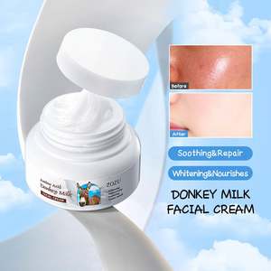 Ensemble de soins de la peau au lait d'ânesse biologique ZOZU Private Label pour femmes, acide hyaluronique, hydratant aux acides aminés, série éclaircissante et blanchissante - Product Image 5