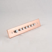 Barra de Conexión Neutra de Cobre Eléctrico con Conexión por Tornillo para Caja de Distribución de Energía y Panel de Bajo Voltaje