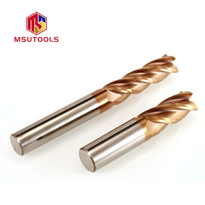 Carbide 4 Flute Carbide <span class=keywords><strong>End</strong></span> Mill inch Kích thước sản xuất rắn tungsten carbide khoan Fresa 4 Flute <span class=keywords><strong>End</strong></span> <span class=keywords><strong>Mills</strong></span> CNC máy công cụ - Product Image 1