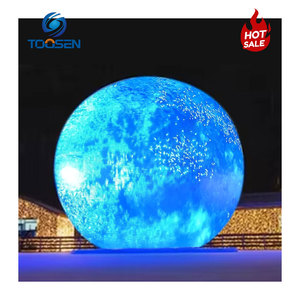 Customizablep2.5 8m Đường Kính Led hình cầu LED hiển thị <span class=keywords><strong>Globe</strong></span> ngoài trời hình sáng tạo planetarium triển lãm hình cầu LED màn hình - Product Image 2