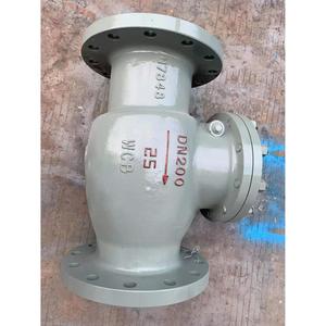 Haute qualité GB T/12236 Standard H44H-16C modèle corps de soupape de coulée PN16 DN100 WCB en acier au carbone clapet anti-retour pivotant - Product Image 3